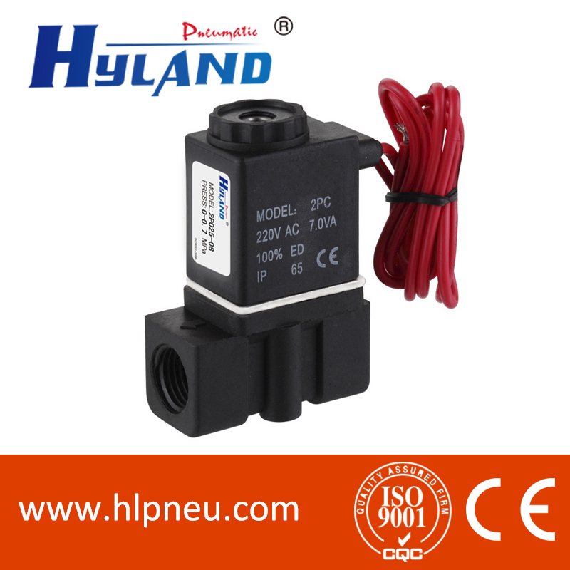 2p Series Plastic Valve 2p025 Solenoid Valve