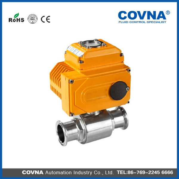 DC24V Motor Operated Sanitary Ball Valves