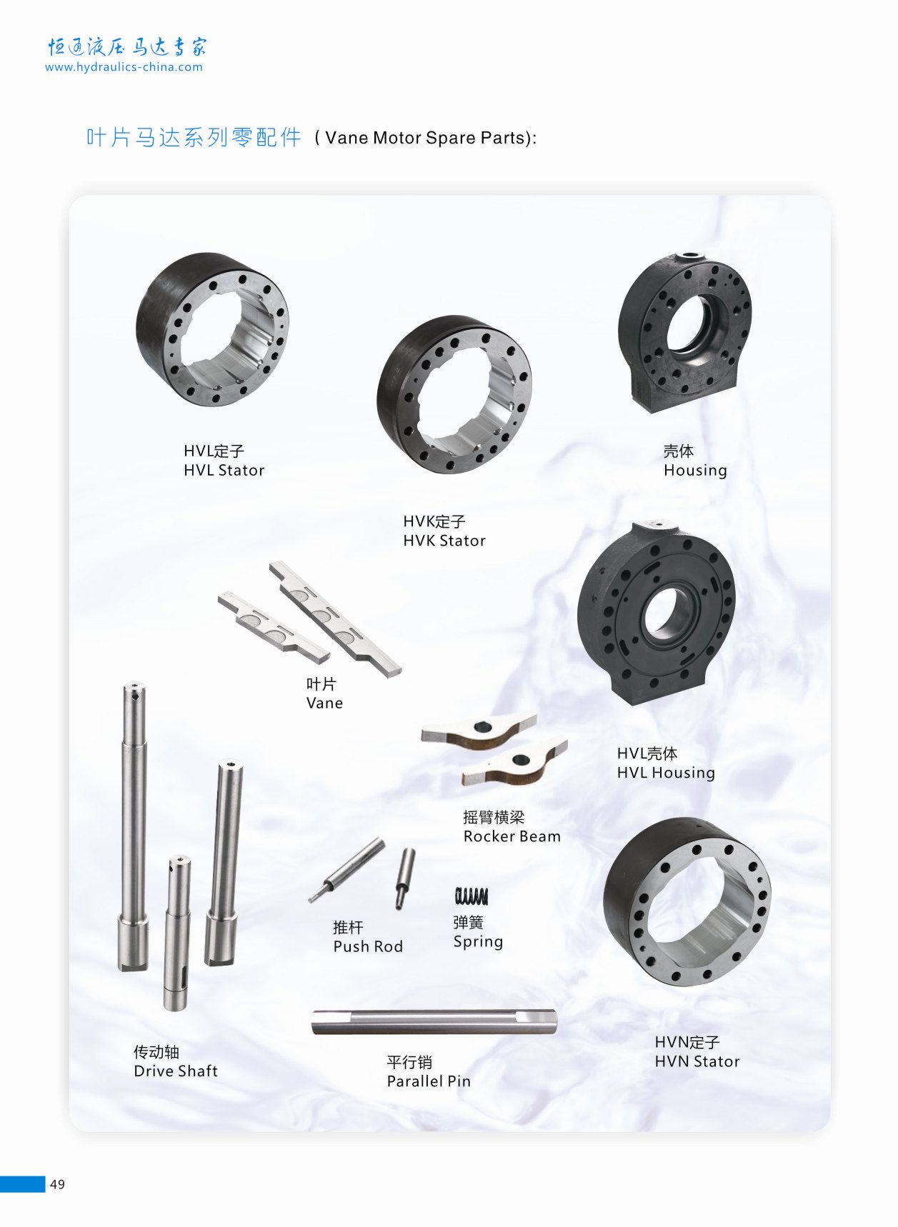 Ihi Vane Motor 8093 Repair Parts for Marine