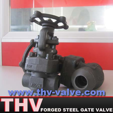 Buttt-Welded End Forged Steel Gate Valve