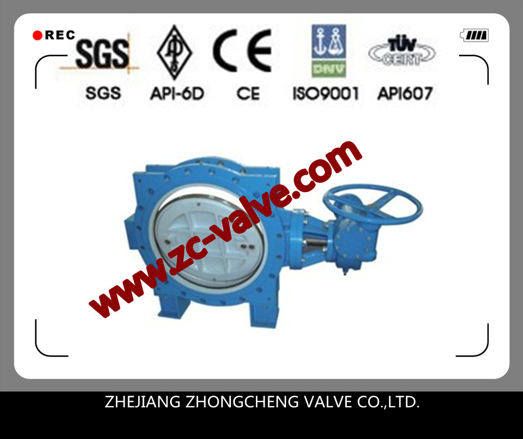 Resilient Seated Eccentric Flanged Butterfly Valve