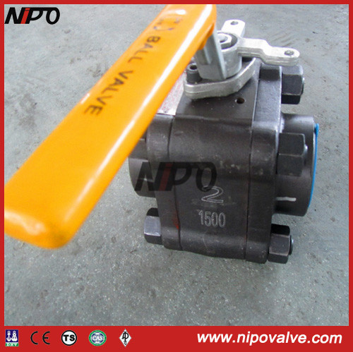 Forged Steel Thread Floating Ball Valve