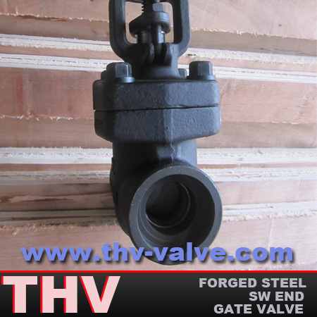 Socket End Forge Steel Gate Valve