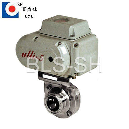 Tri Clamp Sanitary Electric Butterfly Valve