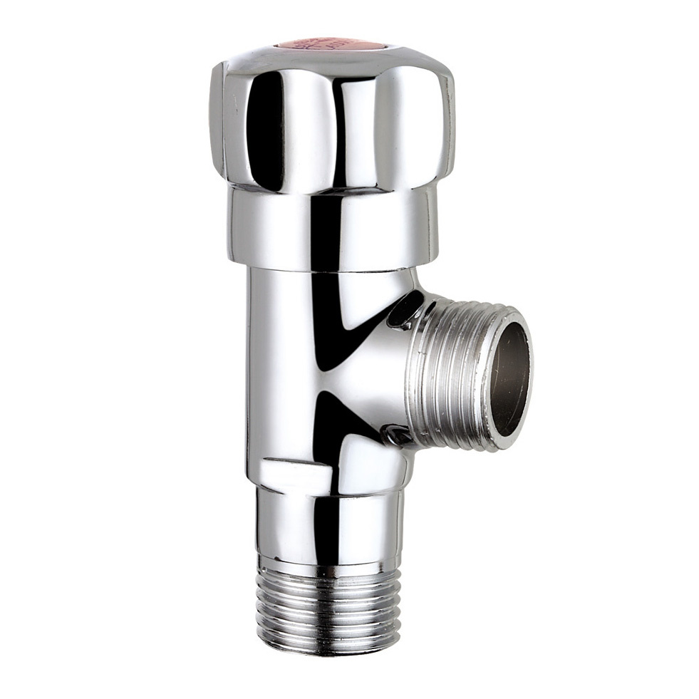  Brass Ball-Core Angle Valve (Brass Ball Electroplated) (SS10070)