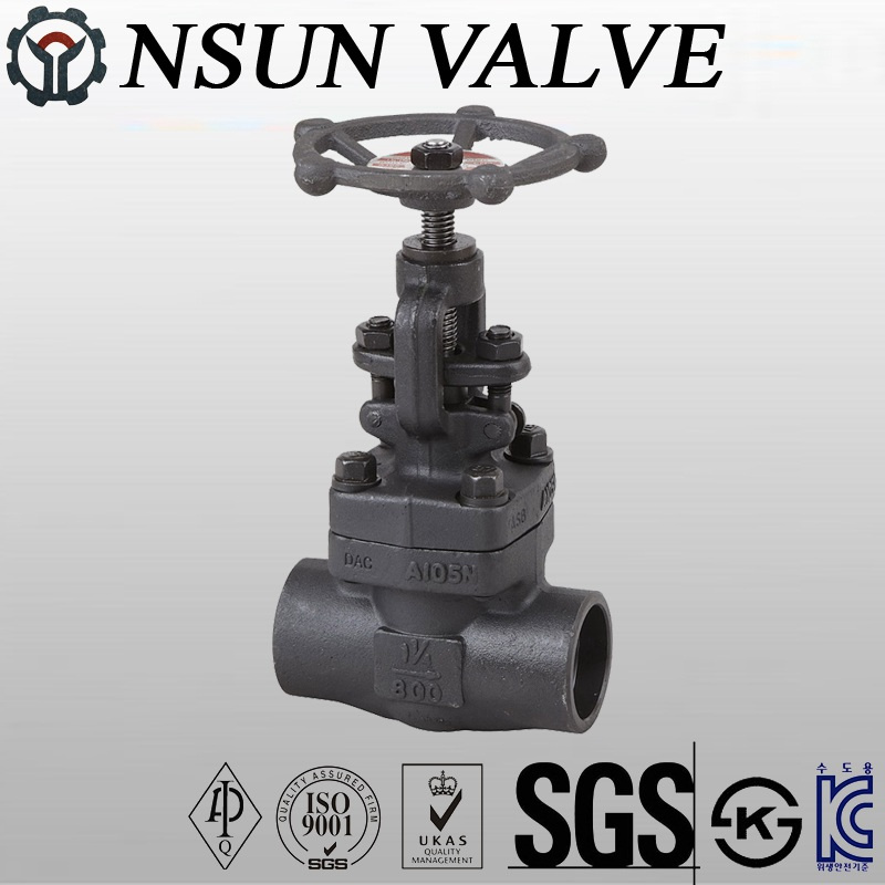 API Forged Steel Weld Gate Valve