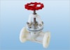 PVDF Flange Globe Valve (J41X-6F)