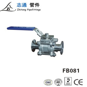 Sanitary Three PCS Ball Valve