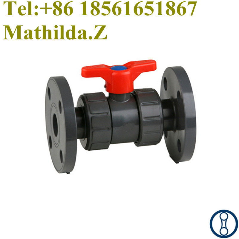 Chemical Resistance U-PVC True Union Ball Valve (Flanged)