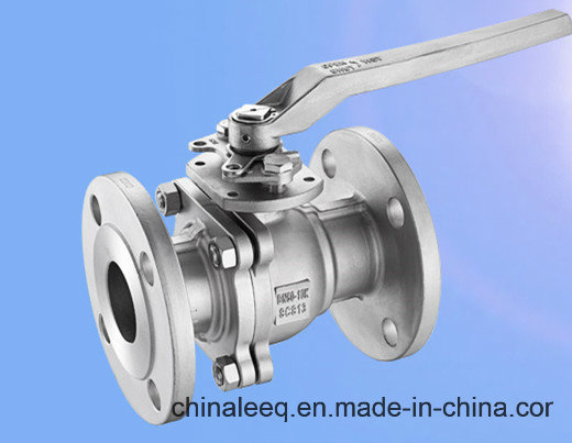 JIS 10k Flanged End Ball Valve with Mounting Pad