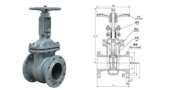 Z41h-16c GOST Gate Valve Light Grade