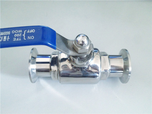 Sanitary Stainless Steel Clamped Ball Valve