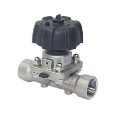 Pharmaceutical Threaded EPDM Diaphragm Valve with Plastic Handle