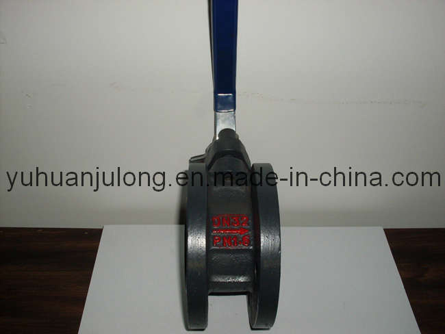 Butterfly Cast Iron Cast Stailess Steel Ball Valve