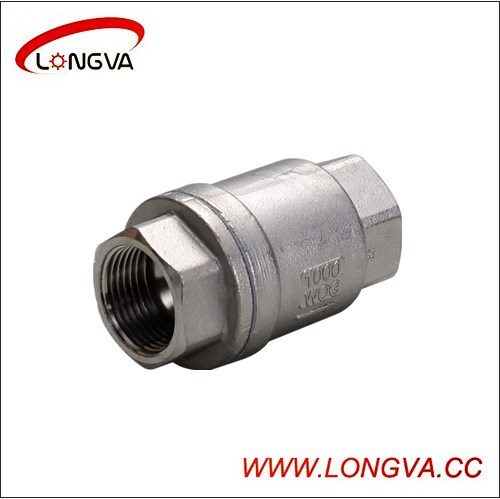 Stainless Steel 2PCS Threaded Check Valve