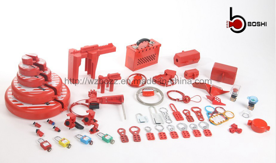 Electric Lockout Hasp Valve Lockout Lock Box Safety Lockout