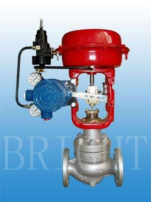 Pneumatic Balanced Caged Control Valve