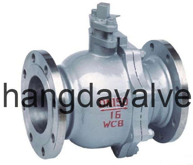 Cast Steel Trunnion Ball Valve
