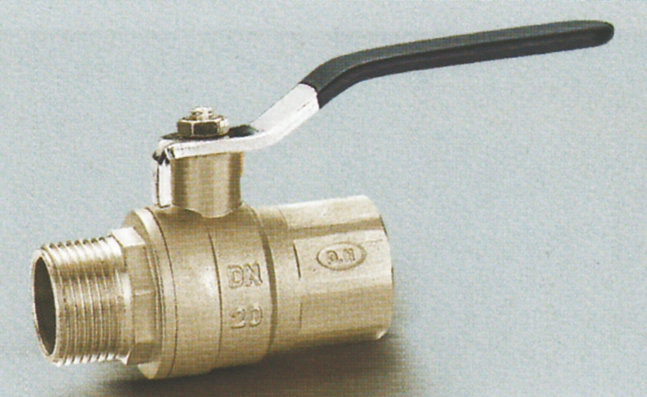 Brass Ball Valve with Steel Handle
