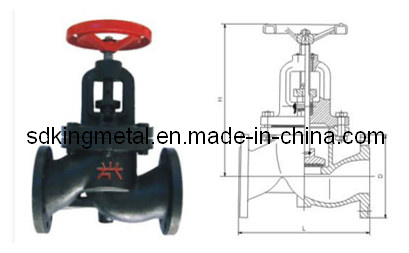 Cast Iron Flange Globe Valve (J41T/W/H/F/X-16Q)