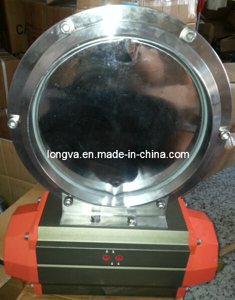 Double Acting Pneumatic Actuator Butterfly Valve