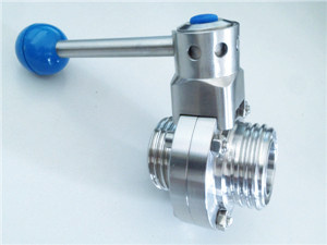 3A Sanitary Threaded Butterfly Valve