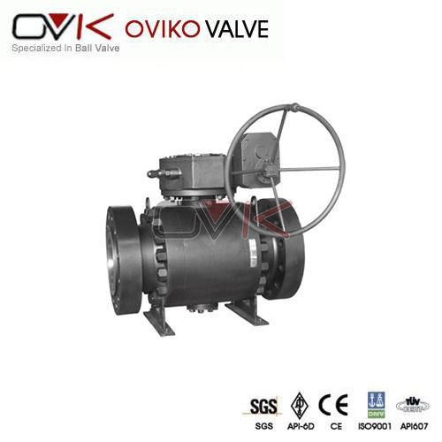Alloy Steel Metal Seat Floating Ball Valve
