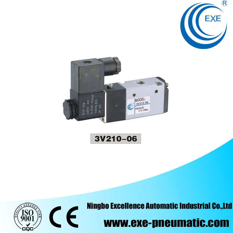 Exe Pneumatic 2/3 Way Solenoid Valve 3V210-06