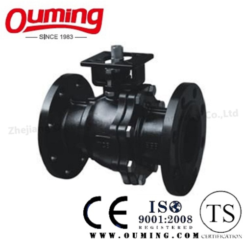 2PC Flange Carbon Steel Ball Valve