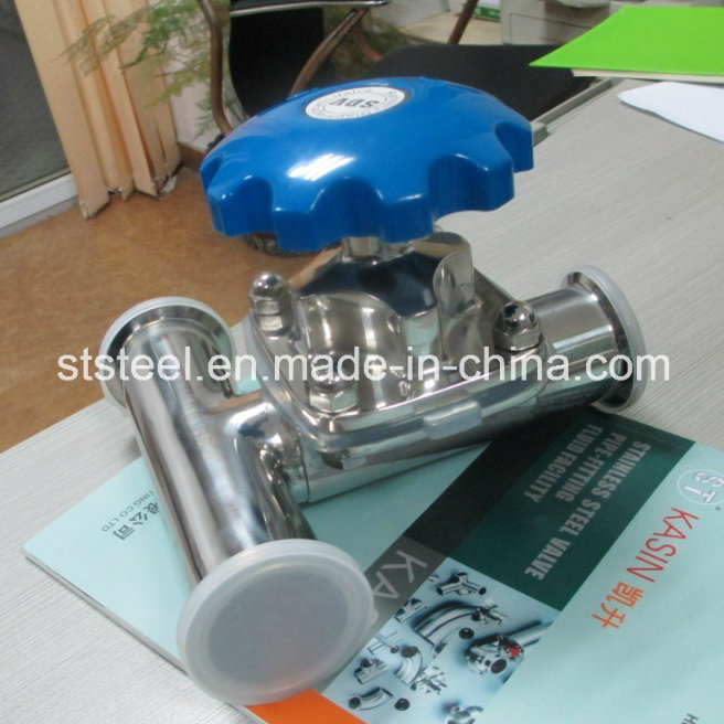 Sanitary Three-Way Diaphragm Valve