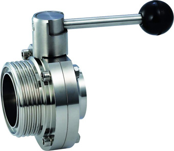 Sanitary Butterfly Valve (Stainless Steel Threaded /Welded)
