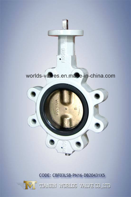 Ss304 Lug Type Butterfly Valve (D7L1X-10/16)