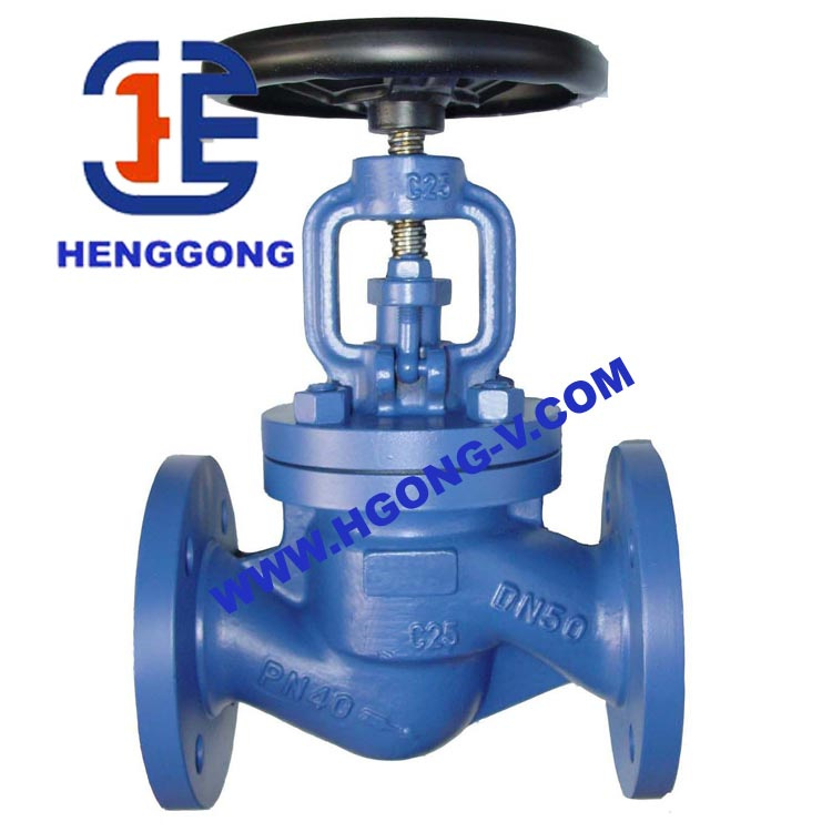 DIN Bellow Wcb Globe Valve