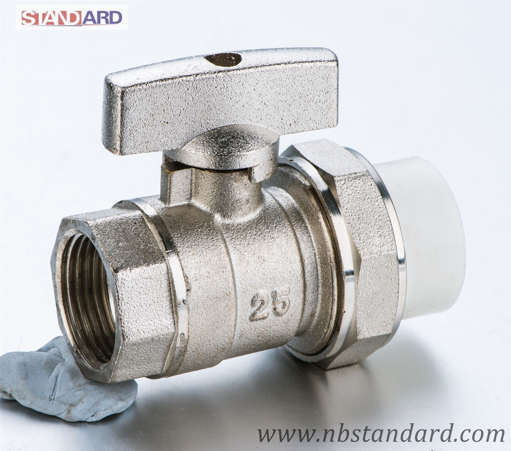 Brass Valve/Handle Valve/Female Valve/Ball Valve with PPR Pipe