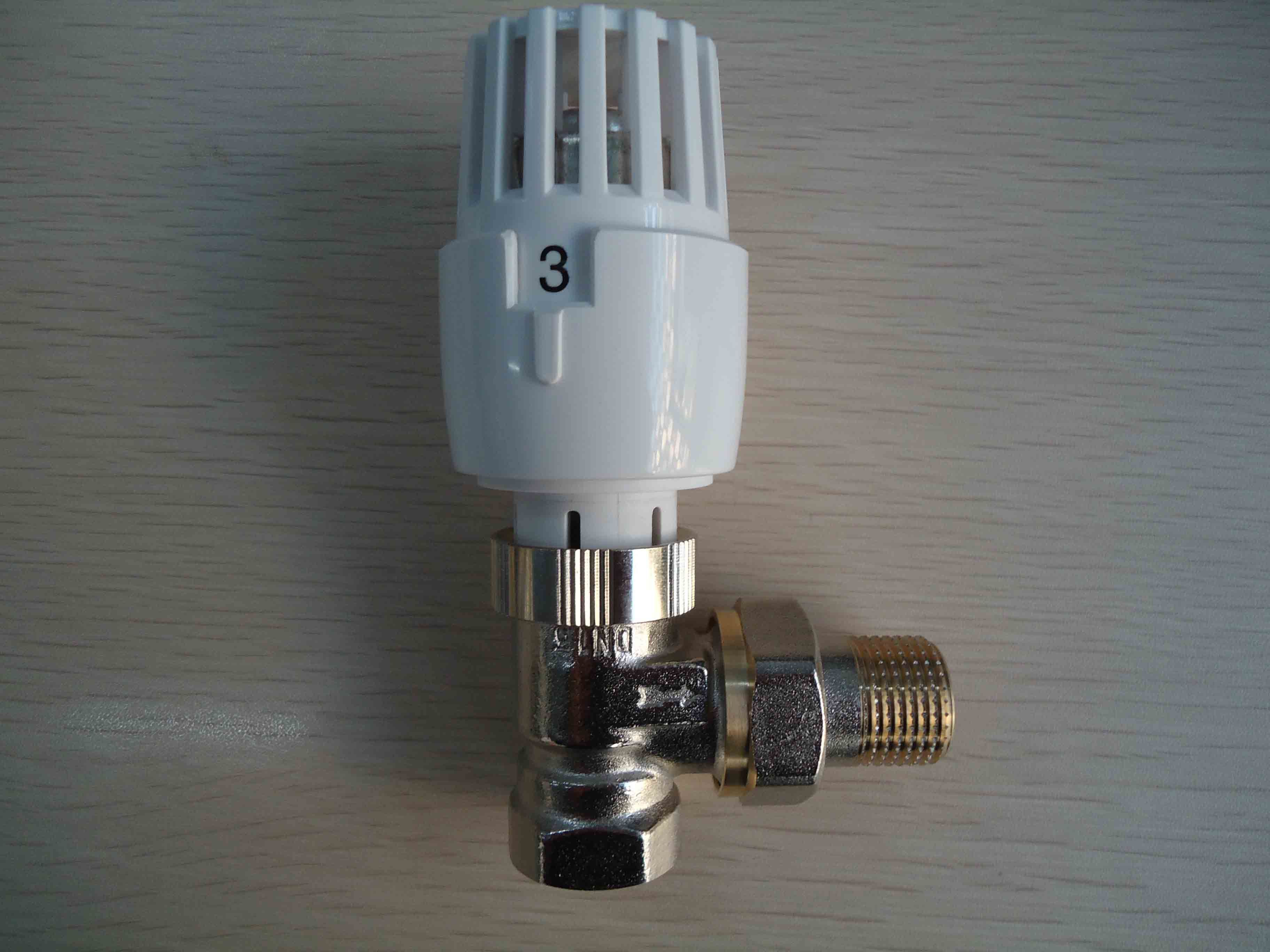 Heating Valve Dn15 Angle Radiator Valve