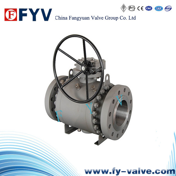 API 3PC Flange Trunnion Ball Valve