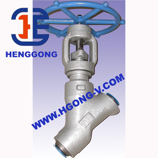 F304 1500lb Pressure Seal Y Type Globe Valve