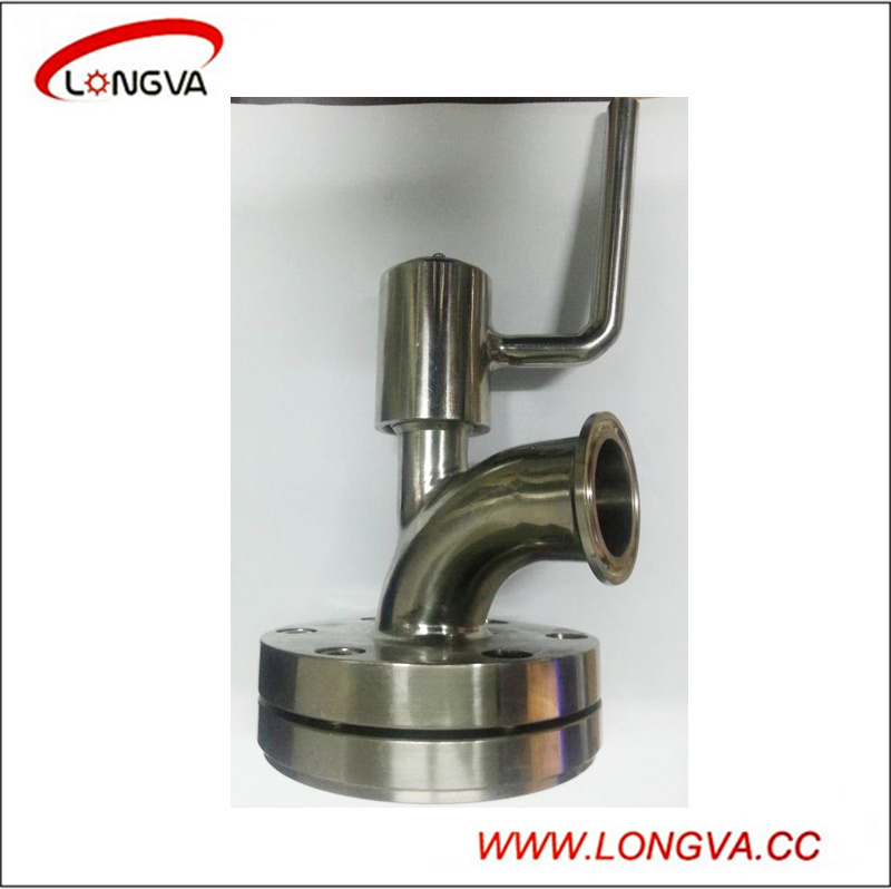 Stainless Steel 316L Sanitary Tank Bottom Valve