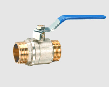 CE Certified Nickel Plating Male Brass Ball Valve