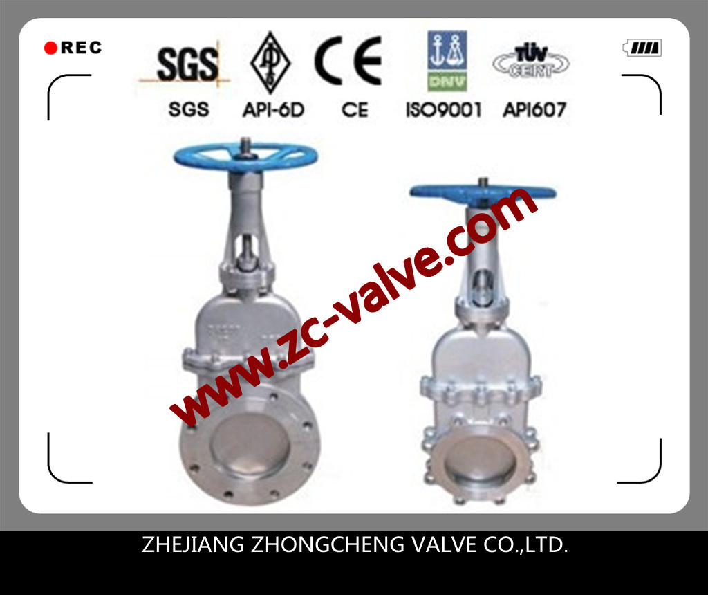 Manual Lidded Knife Gate Valve