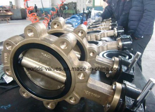 Al-Bronze Lug Control Valve (D71X-10/16)