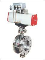 Pneumatic Metal To Metal Butterfly Valve
