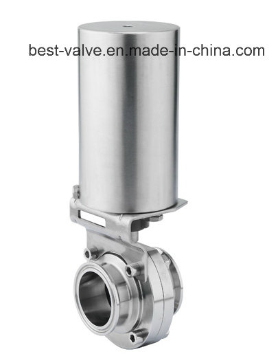 Sanitary Pneumatic Butterfly Valve