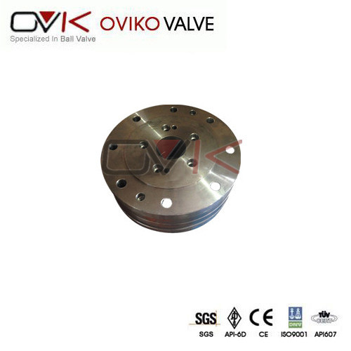 Enp/Chrome Plating Part Connection Plate for Ball Valve