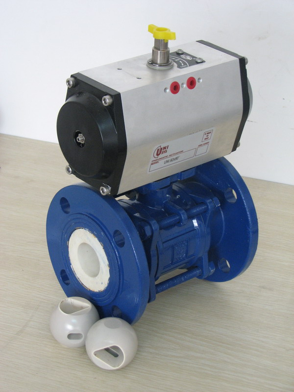 Ceramic Ball Valve -Pneumatic Actuator