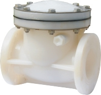 PVC Swing Check Valve (H44X-10S) , Plastic Check Valve