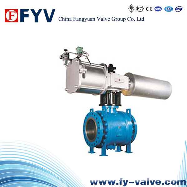 API 607 Pneumatic Welded Body Ball Valve