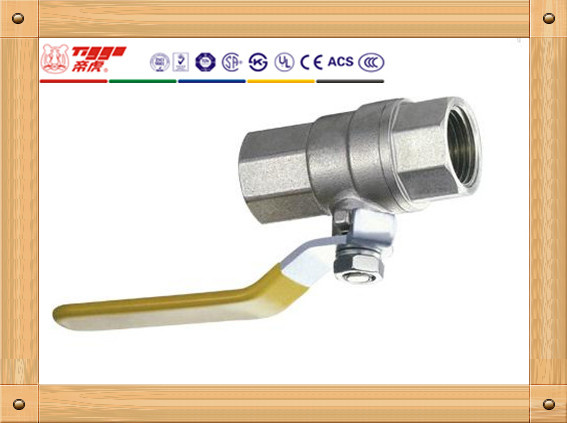 Manual Nickel Plated Brass Ball Valve