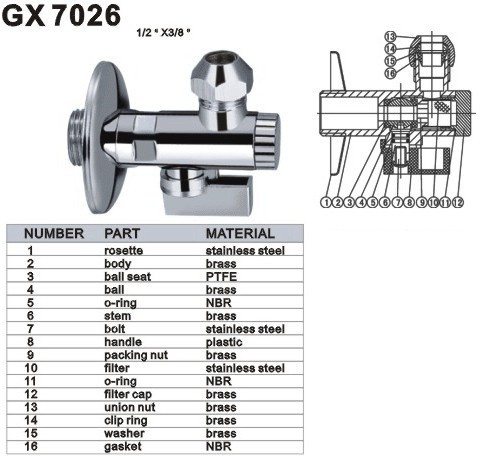 Angle Valve (GX7026)