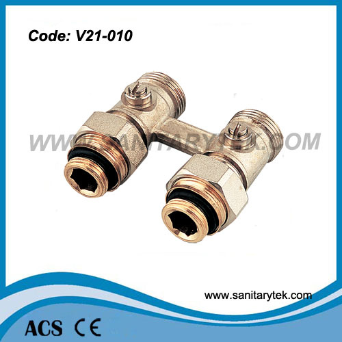 Two-Pipe Straight Panel Radiators Valve (V21-010)